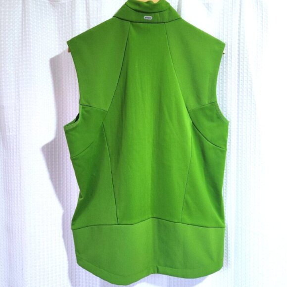 Mountain Equipment Co-op Vest Men's Medium Green Full Zip Pockets - Picture 2 of 10